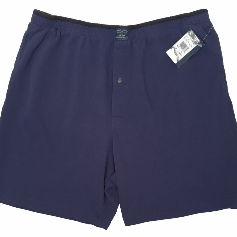 NEW Polo Ralph Lauren Lounge Shorts (Boxers)!  Blue  Polo Shirt Mesh Type Fabric